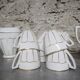 Fine Art Deco porcelain coffee set Victoria China