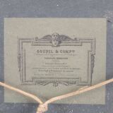 19th century gilded wooden mirror from Maison Goupil & Cie