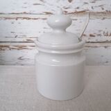 Thick white porcelain sugar