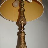 Brass floor lamp, 1950s