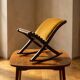 Tabouret de prière vintage, banc en bois des années 50, années 70, européen
