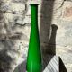 Bright green “Opalino Italy” vase