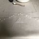Antique linen tablecloth and whipped cream silk