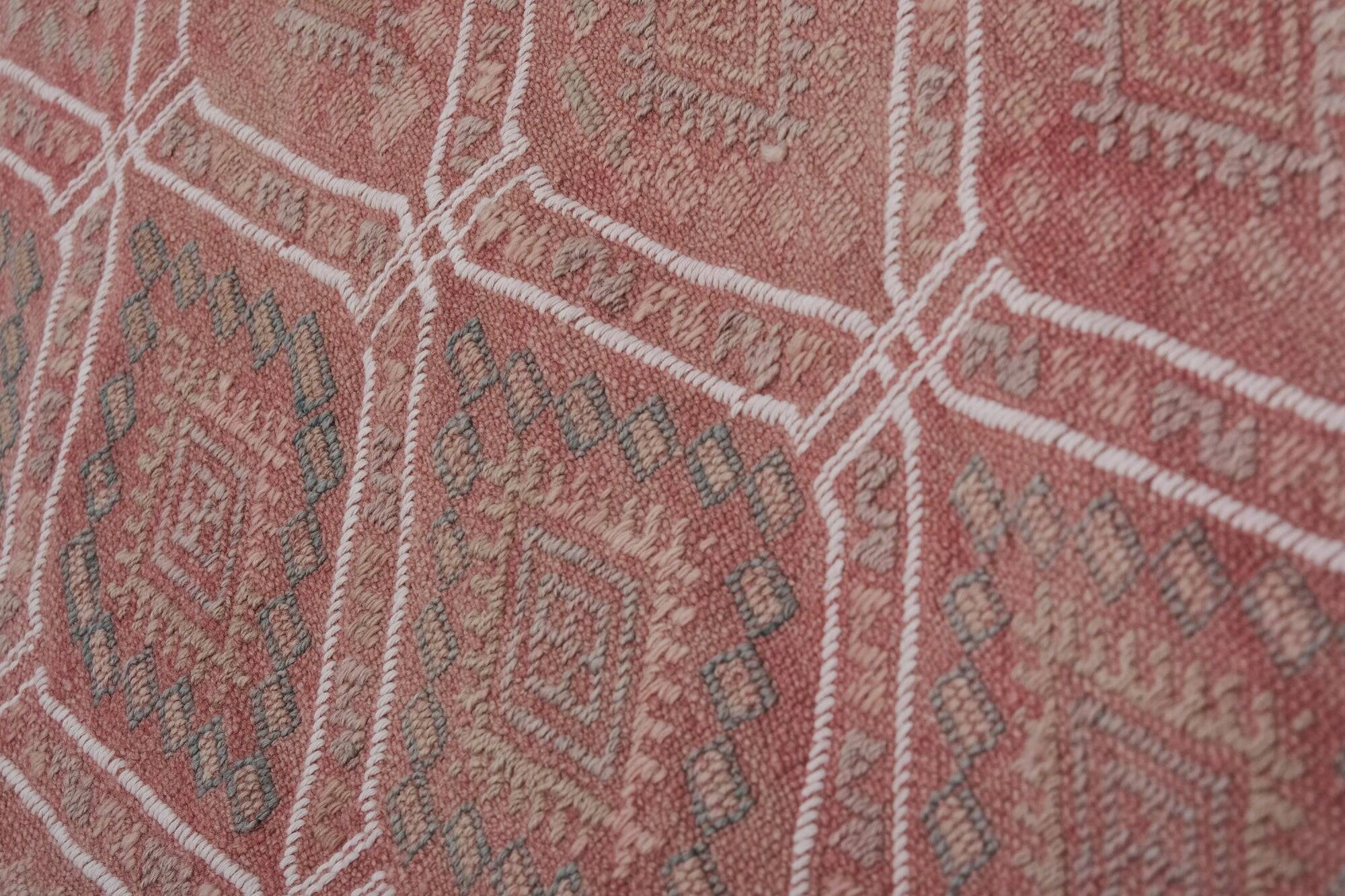 Vintage Turkish hallway rug 85x293 cm