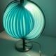 Lampe Kare Moon bleue, 1980
