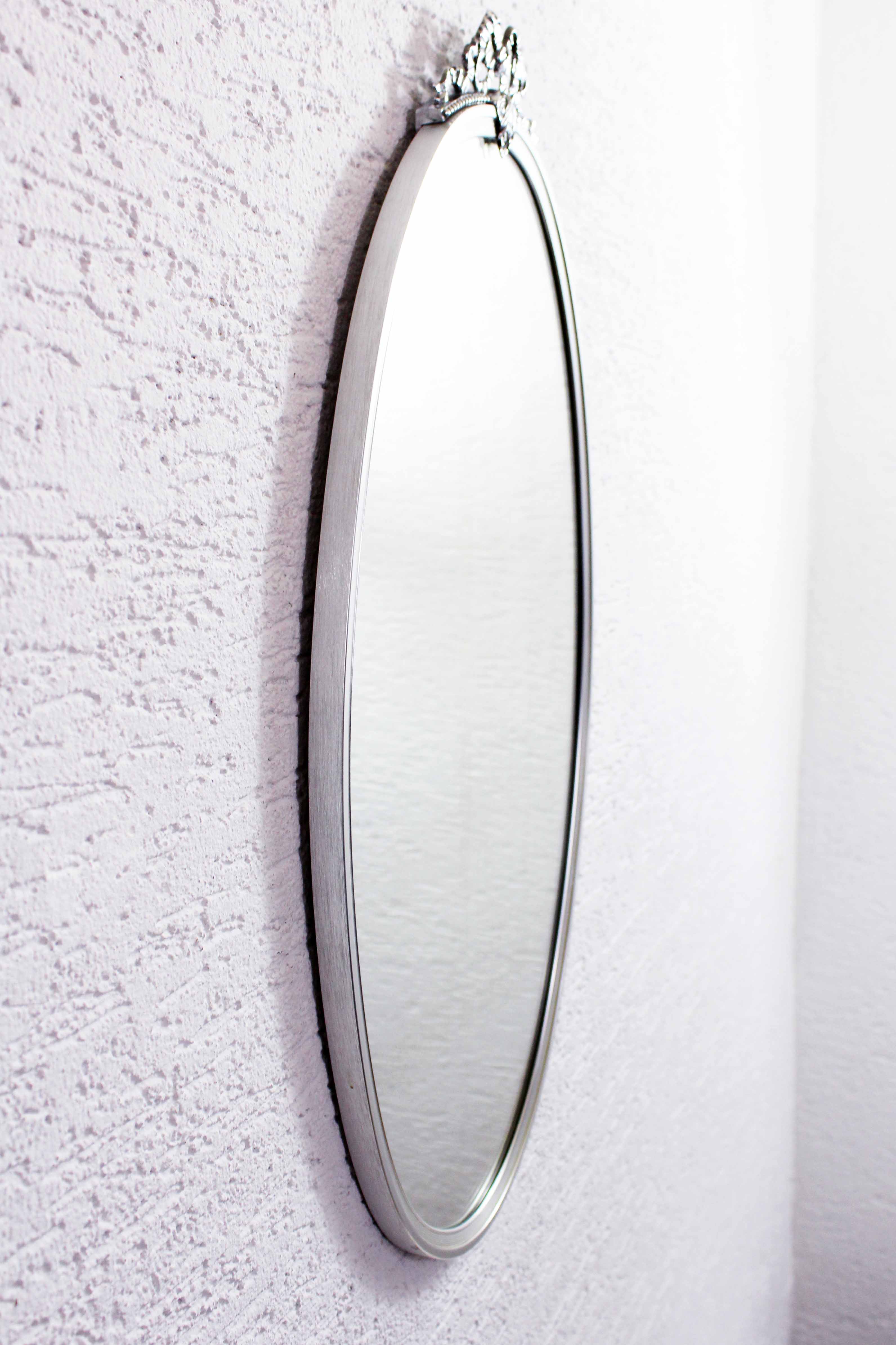 Vintage oval mirror