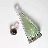 Stylish Spirit Decanter with Grey Original Stopper / Italy / 1960s