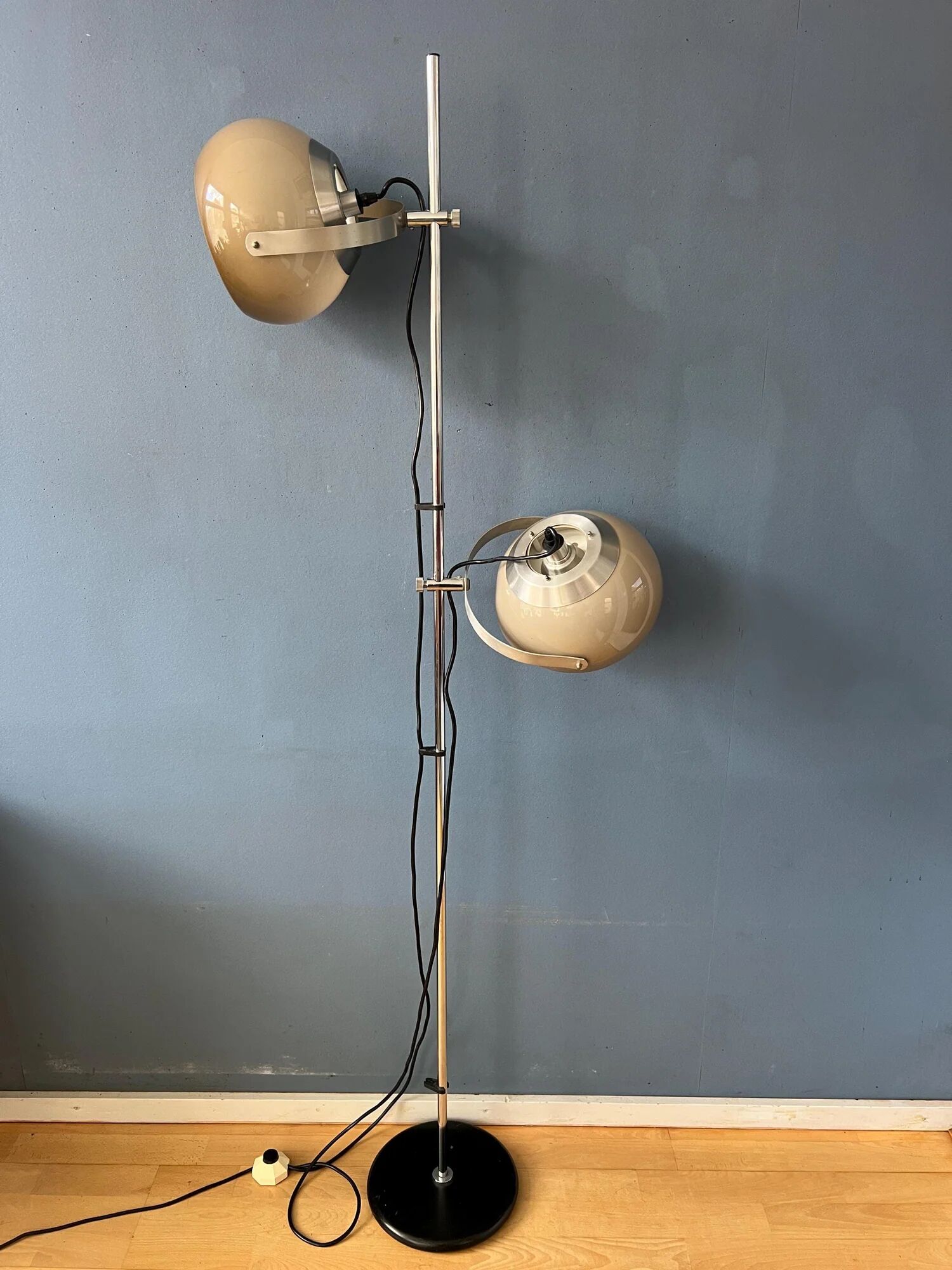 Mid-century space age mushroom floor lamp by Hala