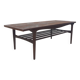 Vintage coffee table with reversible top, The Netherlands 1950's