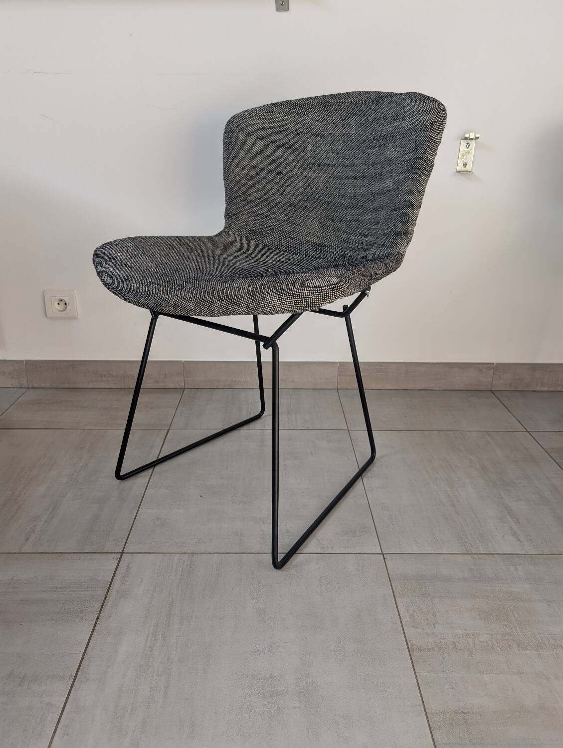 6 chaises Harry Bertoia pour Knoll modèle Wire '420'
