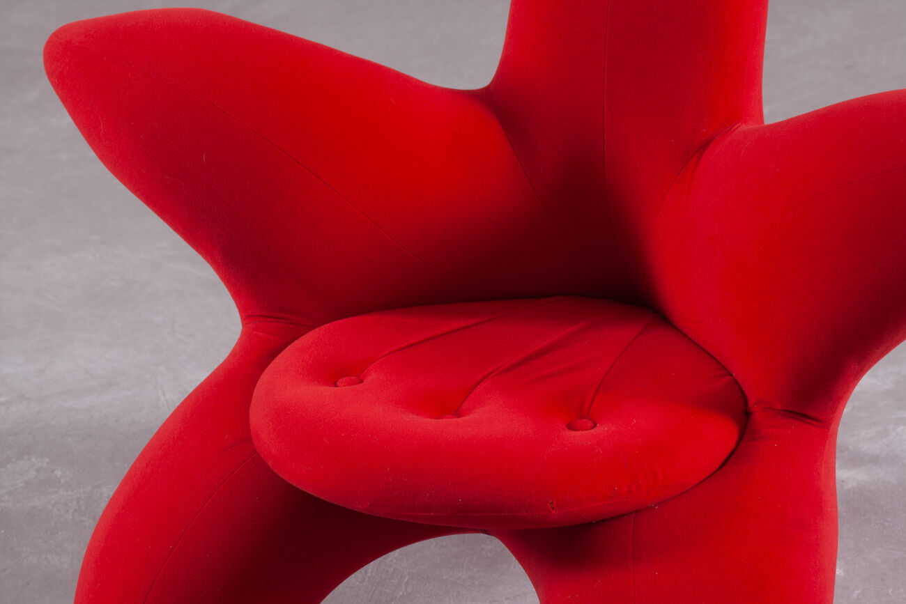 Postmodern Getsuen Lily Chair by Masanori Umeda for Edra, Italy, 1990s