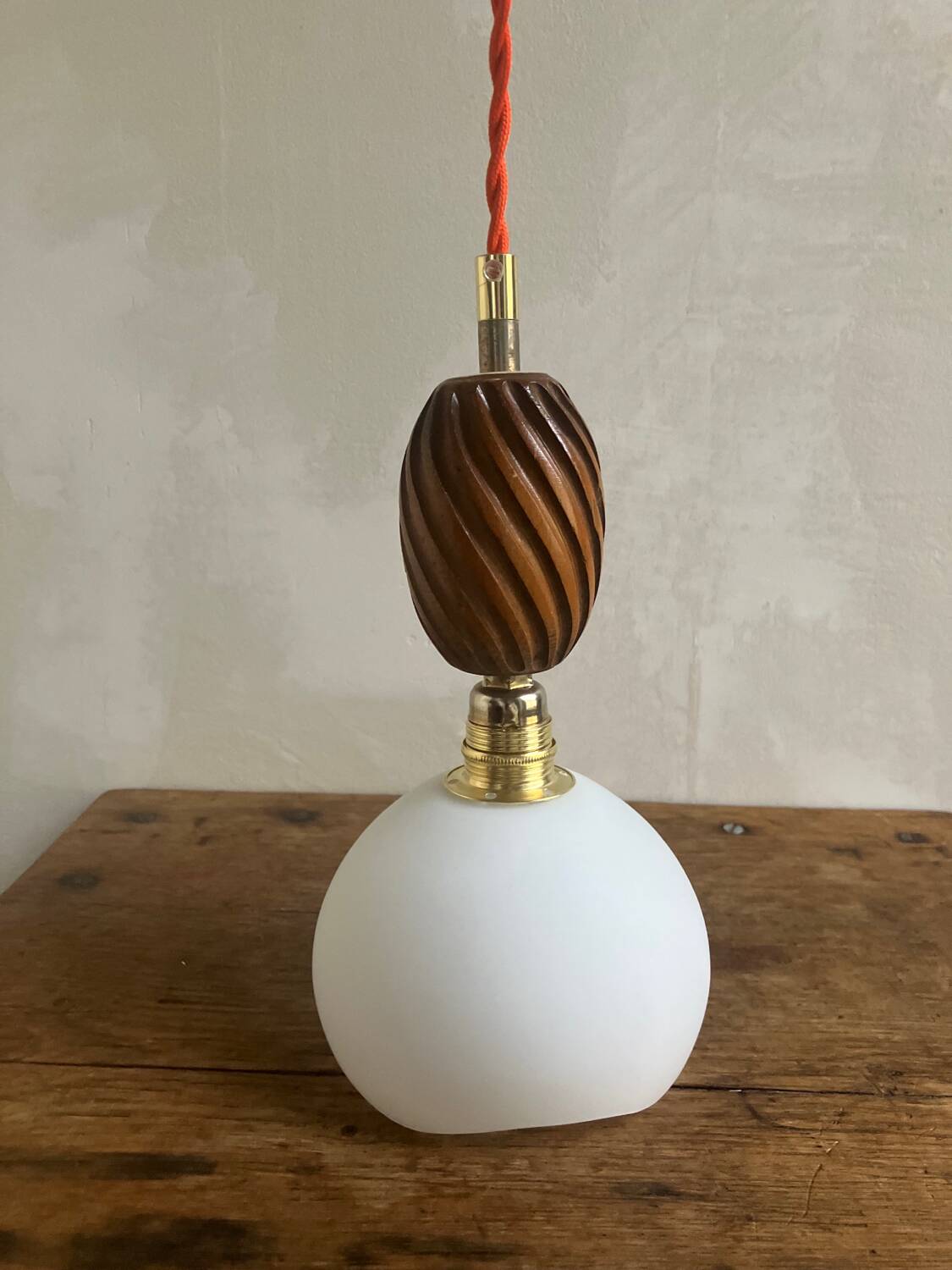 Vintage portable lamp