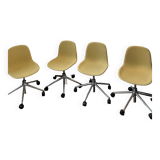 Set of 4 Form office chairs by Normann Copenhagen
