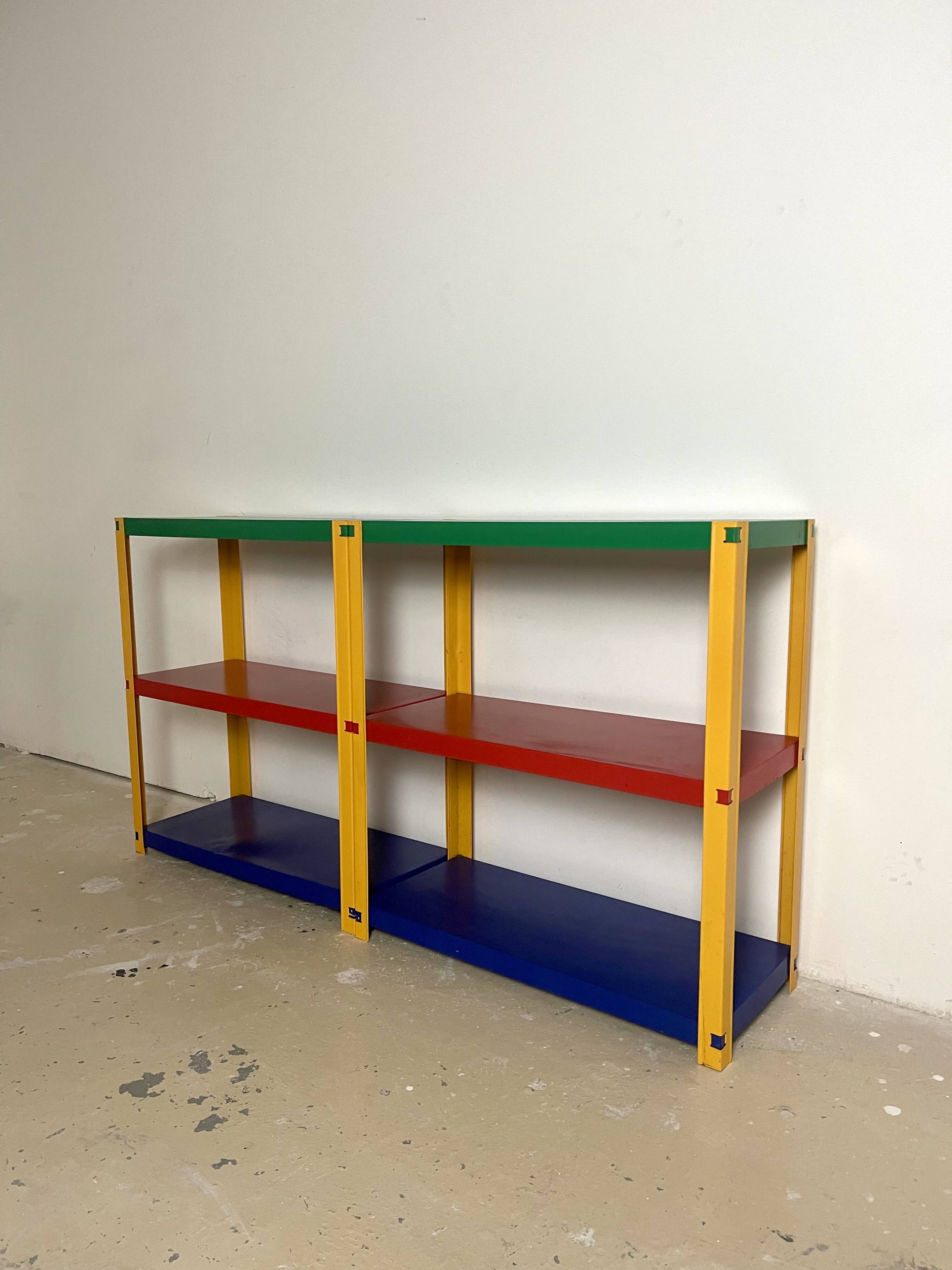 Memphis shelves from the 1980s