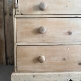 Commode anglaise, scriban rénové