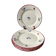 Set of 5 flat plates badonviller model "dany" years 30-40