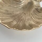 St. James shell ashtray in golden brass