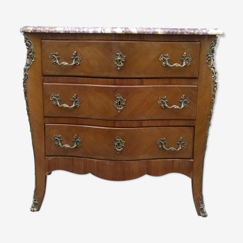 Louis XV rosewood dresser