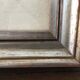 Tableau ancien portrait de fillette