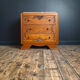 Art Deco commode, vintage antique piece with marble top.