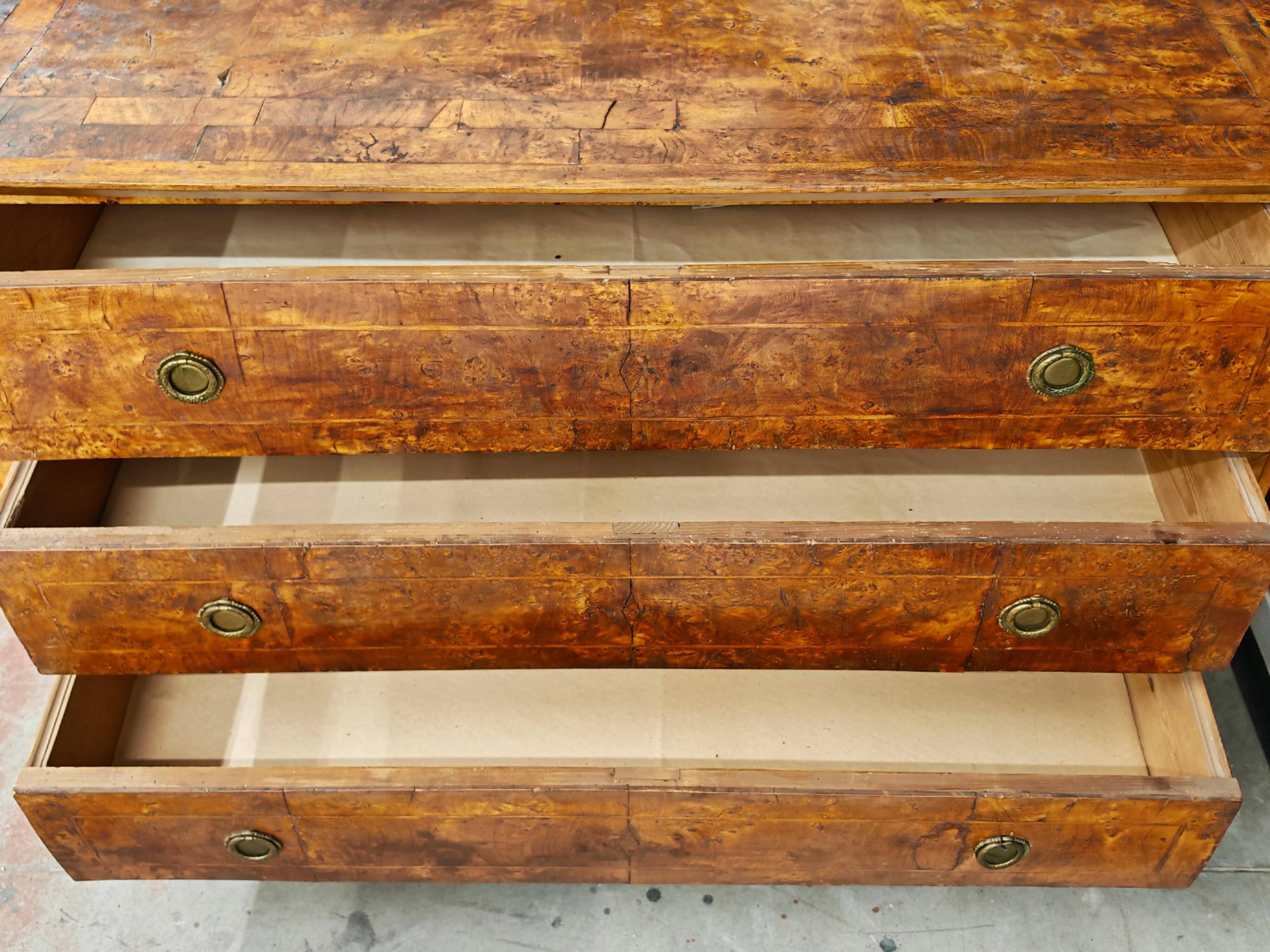 Biedermeier Commode in Poplar, Austria 1820s