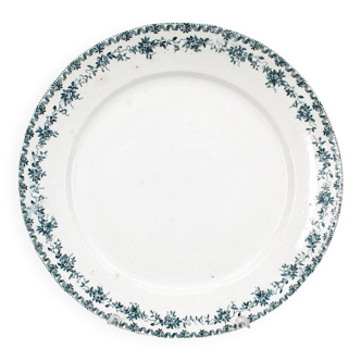 Antique Terre de Fer St Amand Argenton model dish