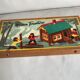 Vintage wooden construction game "Forest House" Jura Game