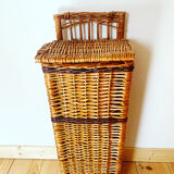 Vintage wicker bread basket