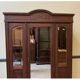 Armoire en bois sculpté, 2 miroirs, vers 1910