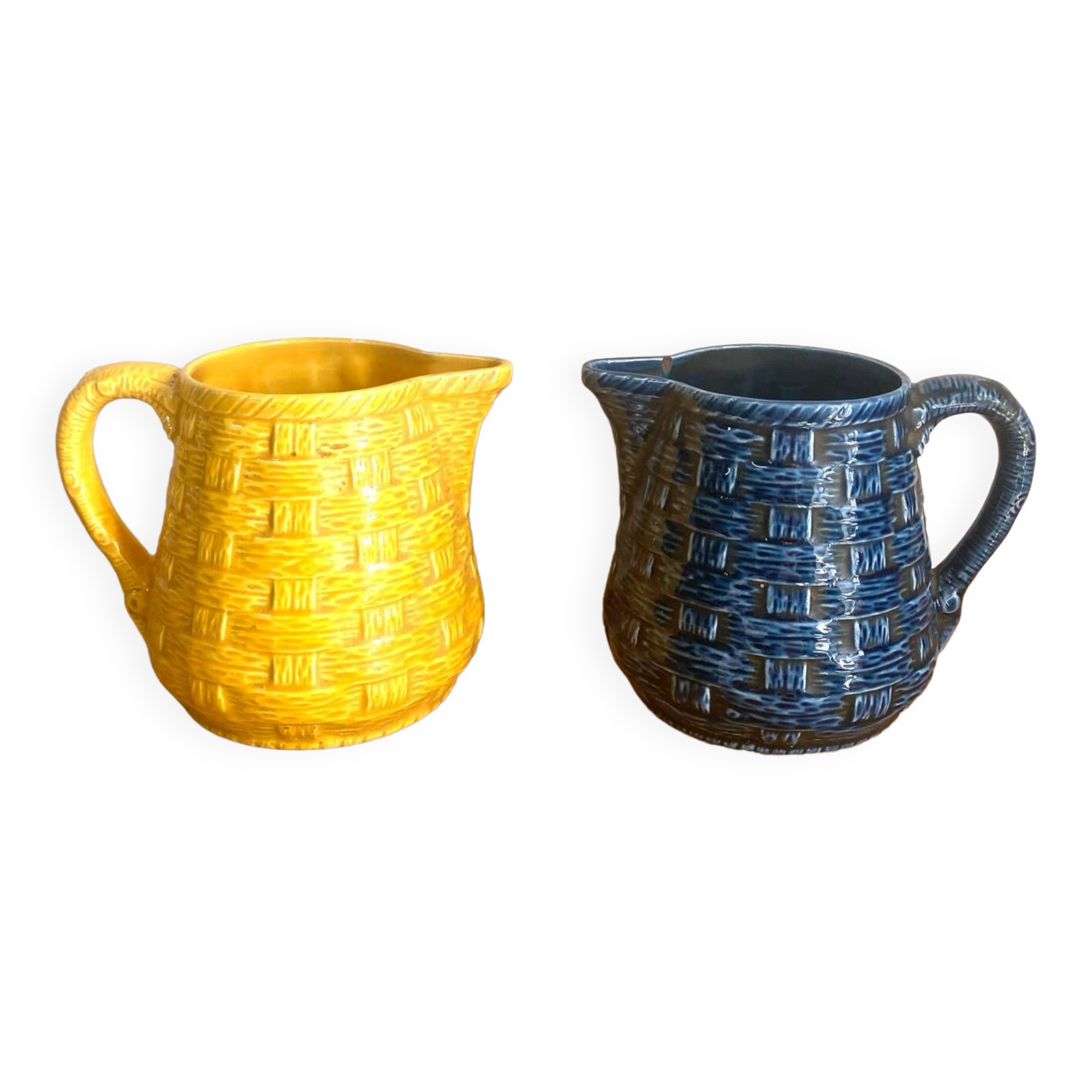 Digoin Sarreguemines Pitchers - Vintage
