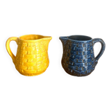 Digoin Sarreguemines Pitchers - Vintage