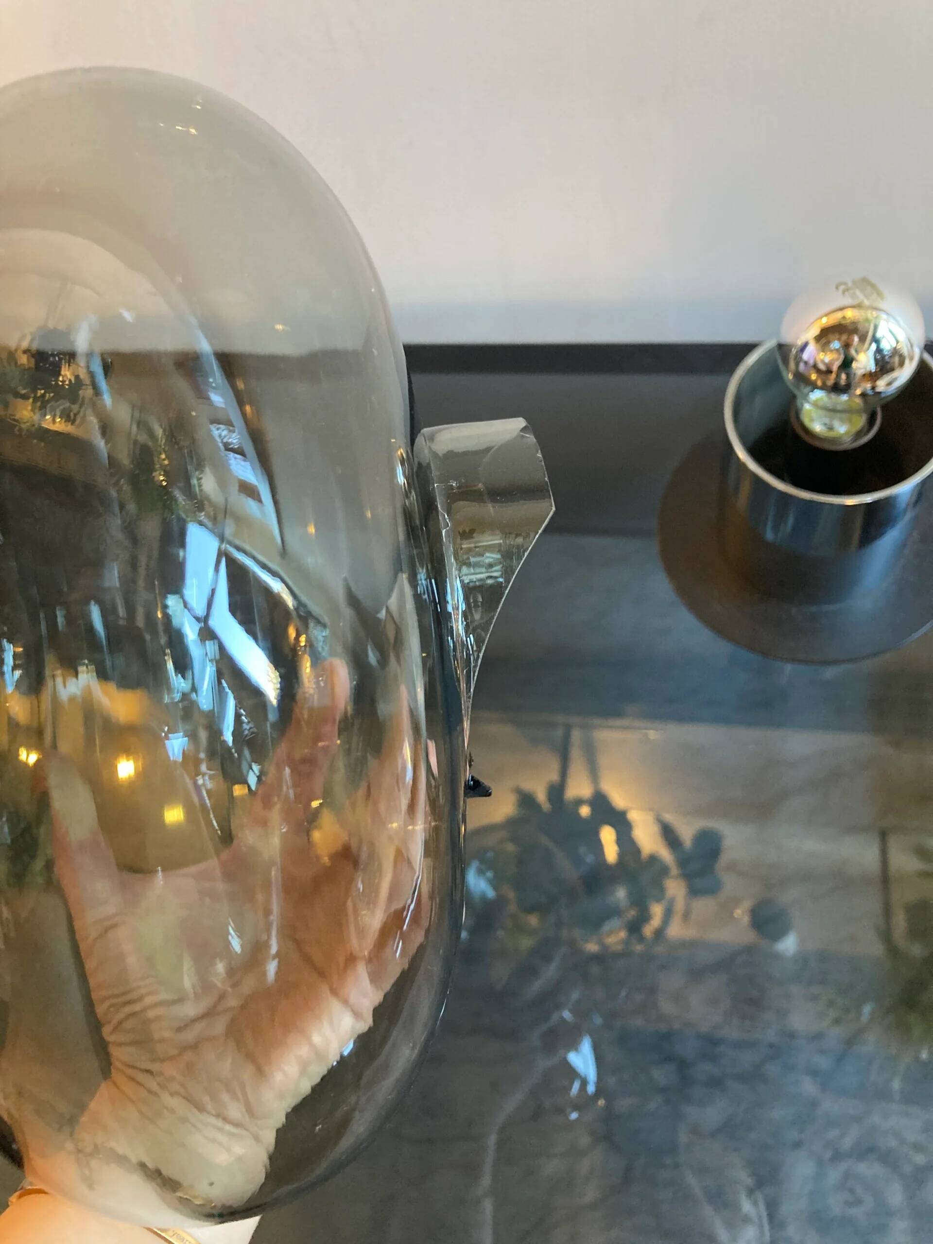 Vintage Anvia Space Age table lamps - set