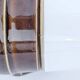 Double wall lamp in brown porcelain Model 6065 by Sigvard Bernadotte for Ifö – 1960s