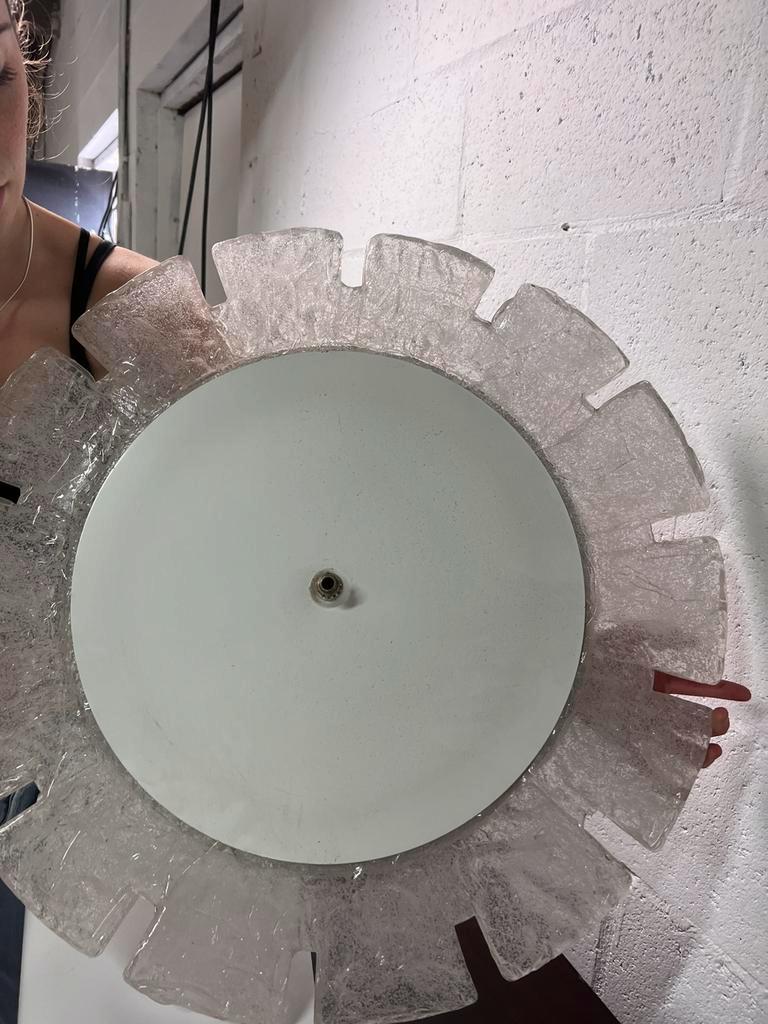 vintage mirror iced glass hillebrand