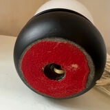 Vintage mushroom lamp, round globe, 1970s