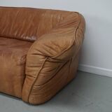 Cognac Leather Andes Sofa by Gerard van den Berg for Montis, 1970s