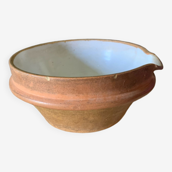 Corneau in Myennes stoneware salad bowl