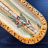 Long Provençal decorative plate