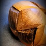 Handmade wooden puzzle