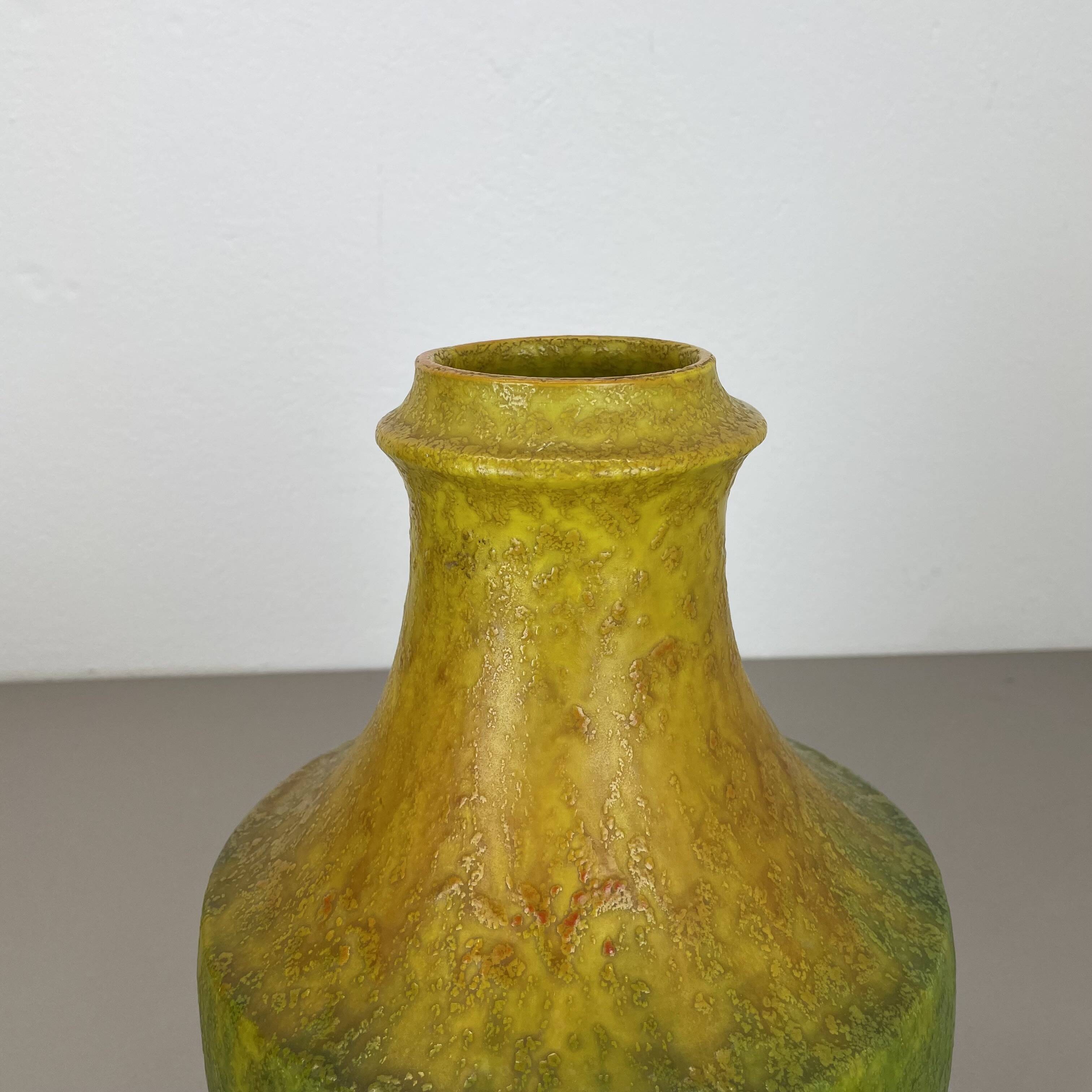 XL 4.4kg 31cm Ceramic Pottery VASE by Marcello Fantoni, ITALY, 1950s