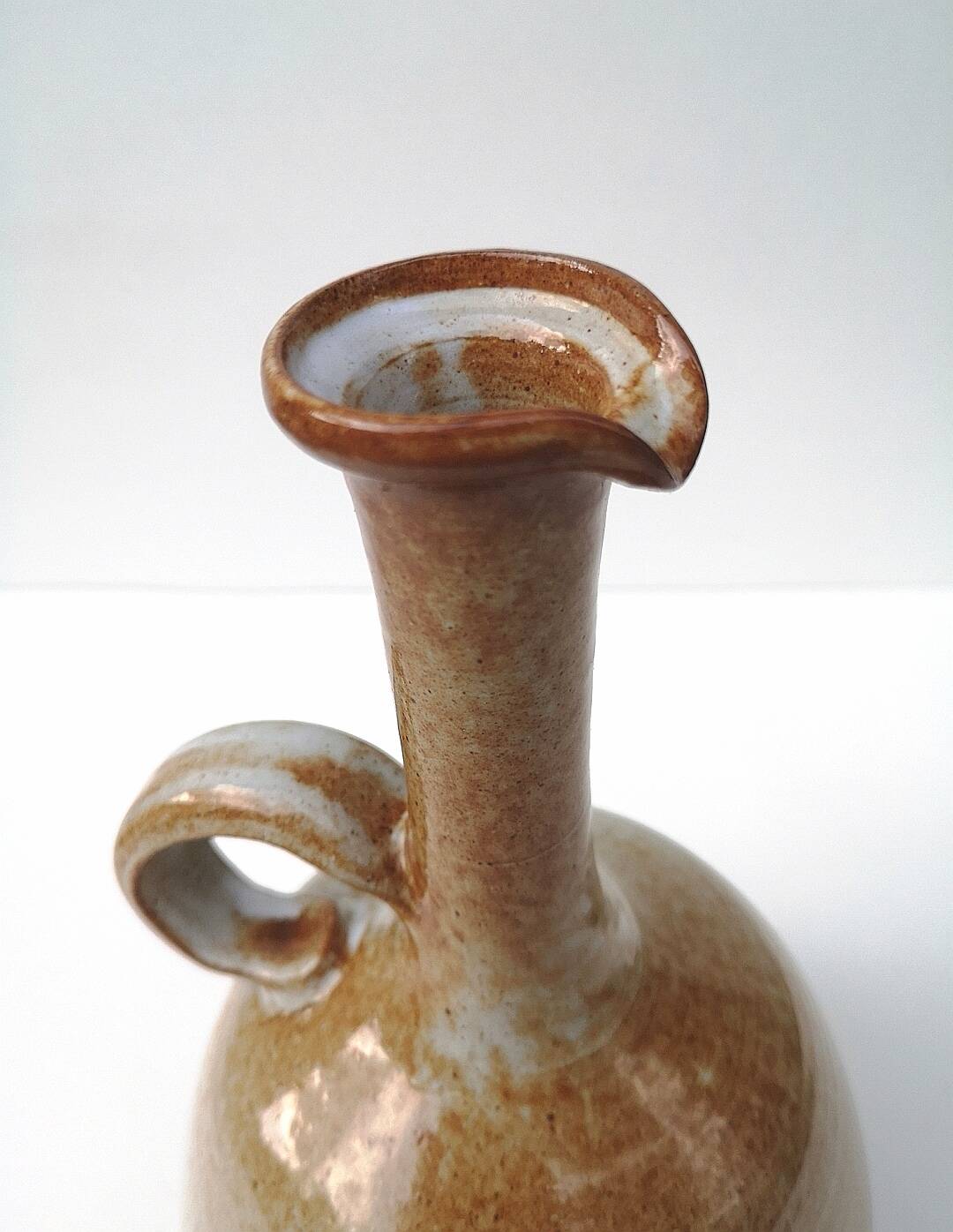 Carafe, vintage stoneware pitcher