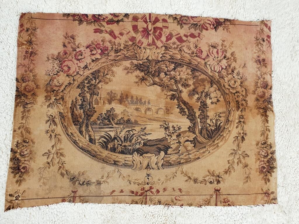 Wall tapestry 19th Louis XVI style