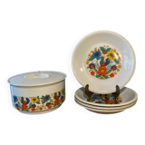 Vintage French porcelain service