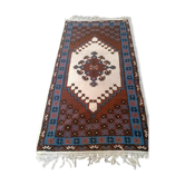 Hand-knotted vintage carpet 190x100cm