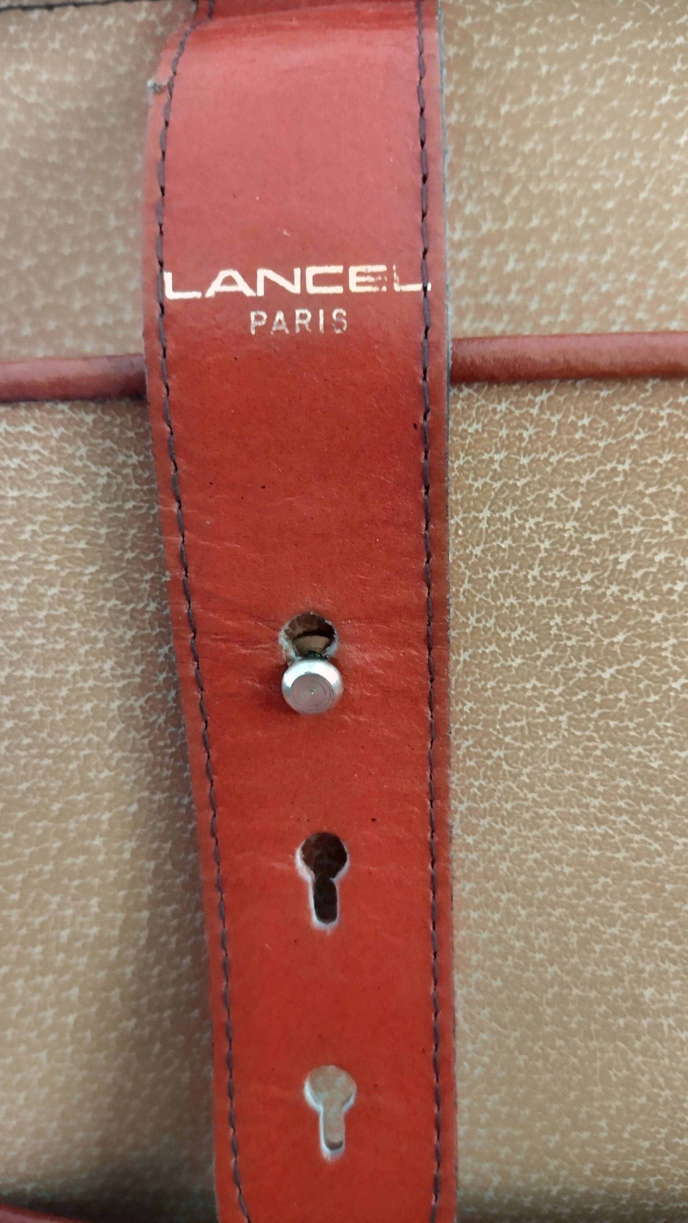 Mallette attaché case Lancel