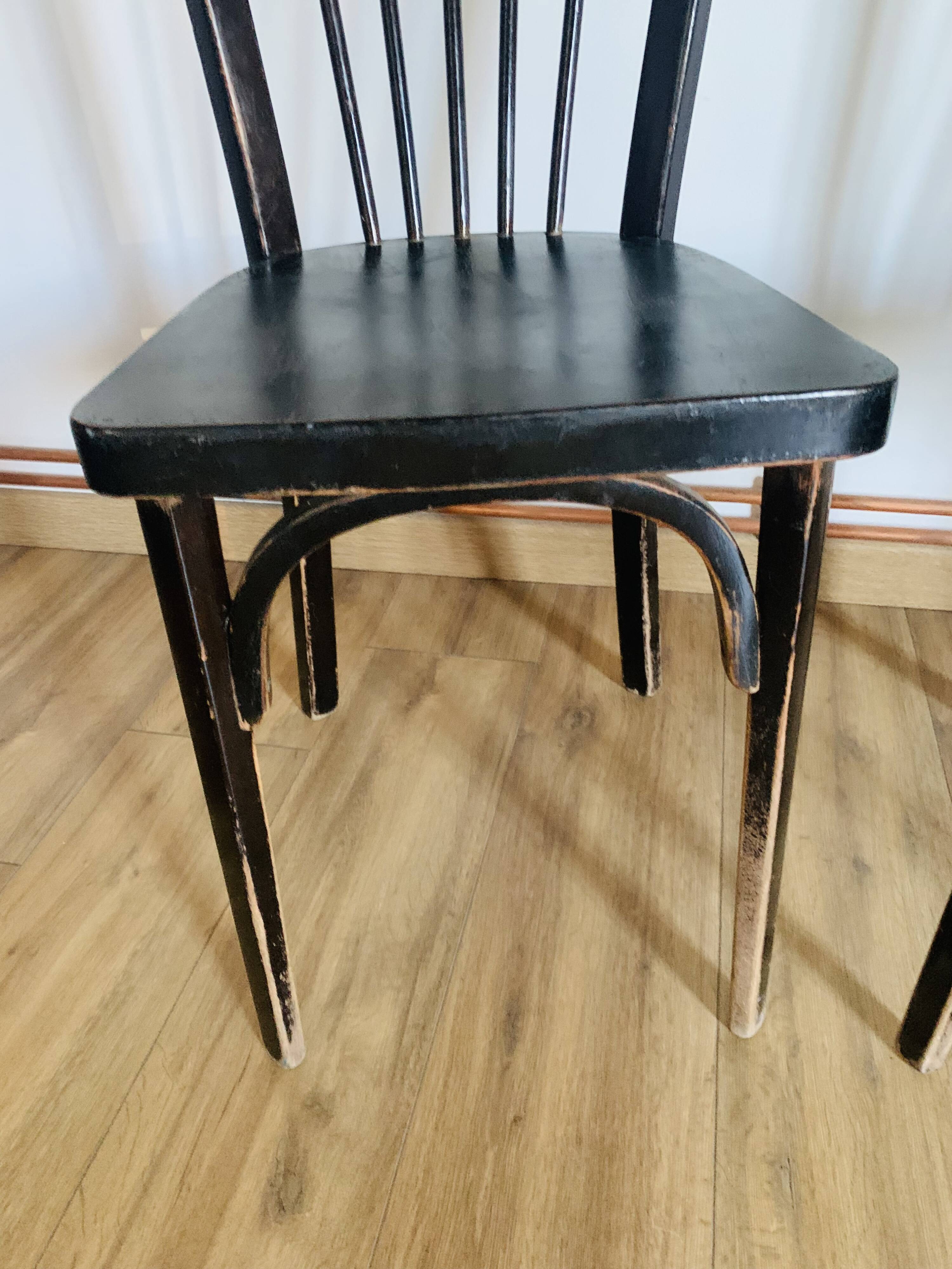 Pair of Baumann chairs model 153