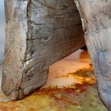 Old African stool, 20X53 cm