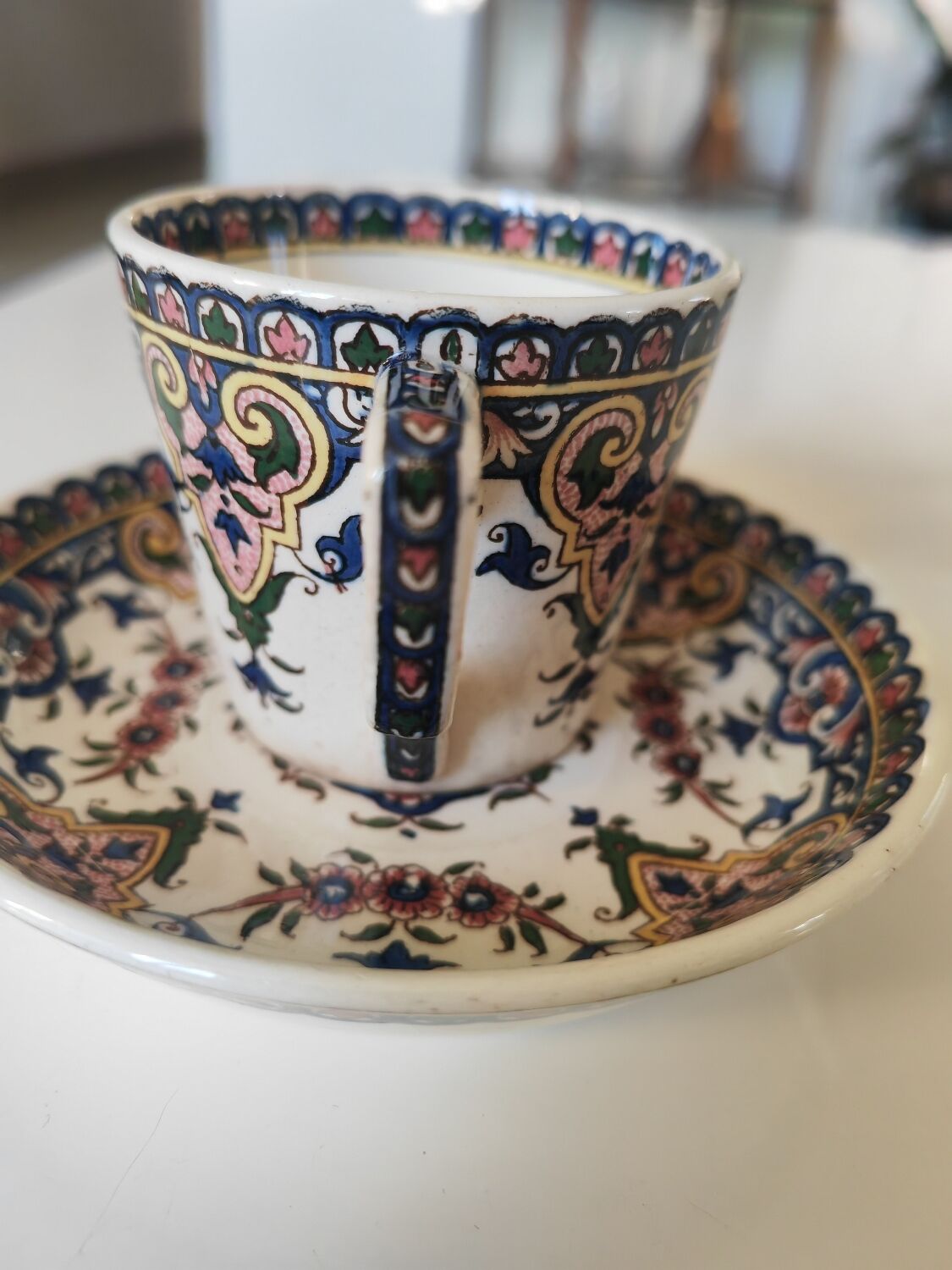 Cup and under cup Sarreguemines