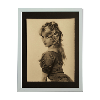 Original photograph of "Brigitte Bardot" from 1958