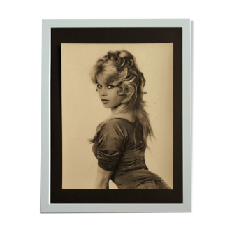 Photographie originale de " Brigitte Bardot " de 1958